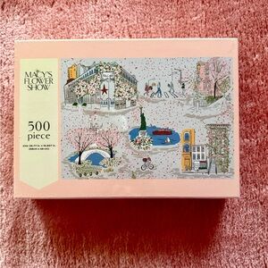 NWT Macy's Flower Show 500 Piece Puzzle
